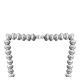 Wave .925 Sterling Silver Certified Authentic Navajo Native American Natural Turquoise Necklace 35116