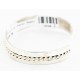 Handmade Certified Authentic Navajo .925 Sterling Silver Native American Bracelet 12538-2