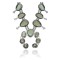 .925 Sterling Silver Certified Authentic Handmade Navajo Native American Natural Turquoise Necklace 35135