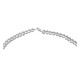 .925 Sterling Silver Certified Authentic Handmade Navajo Native American Spiny Oyster Necklace 35136