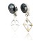 Certified Authentic Handmade Navajo .925 Sterling Silver Native American Natural Lapis Post Earrings 27115-2-2