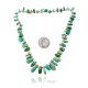 .925 Sterling Silver Certified Authentic Navajo Native American 1 strand Natural Turquoise Necklace 35143 .925 Sterling Silver Certified Authentic Navajo Native American 1 strand Natural Turquoise Necklace 35143