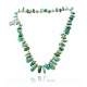 .925 Sterling Silver Certified Authentic Navajo Native American 1 strand Natural Turquoise Necklace 35143 .925 Sterling Silver Certified Authentic Navajo Native American 1 strand Natural Turquoise Necklace 35143