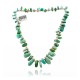 .925 Sterling Silver Certified Authentic Navajo Native American 1 strand Natural Turquoise Necklace 35143 .925 Sterling Silver Certified Authentic Navajo Native American 1 strand Natural Turquoise Necklace 35143