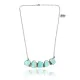 .925 Sterling Silver Navajo Native American Natural Turquoise Necklace 35158 .925 Sterling Silver Navajo Native American Natural Turquoise Necklace 35158