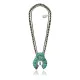 .925 Sterling Silver Navajo Native American Natural Turquoise Necklace 35160 .925 Sterling Silver Navajo Native American Natural Turquoise Necklace 35160