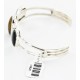Handmade Certified Authentic Navajo .925 Sterling Silver Natural Tigers Eye Native American Bracelet 12820