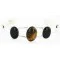 Handmade Navajo .925 Sterling Silver Natural Tigers Eye Native American Bracelet 12820 Handmade Navajo .925 Sterling Silver Natural Tigers Eye Native American Bracelet 12820