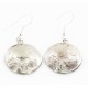 Certified Authentic Vintage Style Buffalo Nickels Handmade Navajo .925 Sterling Silver Nickel Dangle Native American Earrings 27187-1
