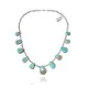 .925 Sterling Silver Navajo Native American Natural Turquoise Necklace 35154 .925 Sterling Silver Navajo Native American Natural Turquoise Necklace 35154