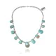 .925 Sterling Silver Navajo Native American Natural Turquoise Necklace 35154 .925 Sterling Silver Navajo Native American Natural Turquoise Necklace 35154