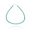.925 Sterling Silver Navajo Native American 1 strand Magnesite Necklace 35172