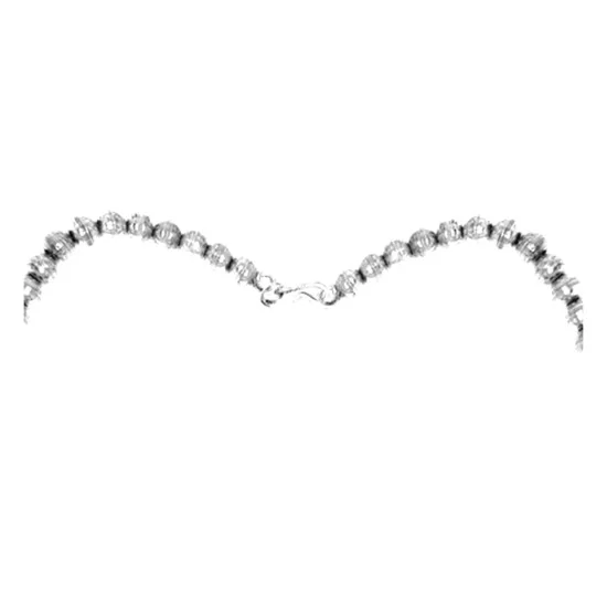 Elegant .925 Sterling Silver Navajo Native American Natural Turquoise Necklace 35181 Elegant .925 Sterling Silver Navajo Native American Natural Turquoise Necklace 35181