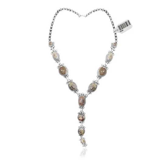 Elegant .925 Sterling Silver Navajo Native American Natural Turquoise Necklace 35181 Elegant .925 Sterling Silver Navajo Native American Natural Turquoise Necklace 35181