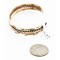 Handmade Bear paw Certified Authentic Navajo Pure Copper and Brass Native American Bracelet 12846-3