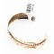 Handmade Bear paw Certified Authentic Navajo Pure Copper and Brass Native American Bracelet 12846-3