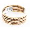 Handmade Bear paw Certified Authentic Navajo Pure Copper and Brass Native American Bracelet 12845-5