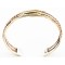 Handmade Bear paw Certified Authentic Navajo Pure Copper and Brass Native American Bracelet 12845-5