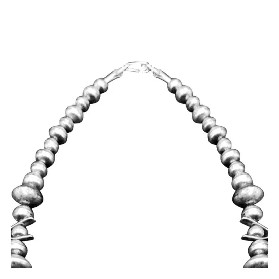 Squash Blossom .925 Sterling Silver Navajo Native American Natural Turquoise Necklace 35190 Squash Blossom .925 Sterling Silver Navajo Native American Natural Turquoise Necklace 35190