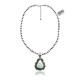 .925 Sterling Silver Certified Authentic Navajo Native American Natural Turquoise Necklace Pendant 35193 .925 Sterling Silver Certified Authentic Navajo Native American Natural Turquoise Necklace Pendant 35193