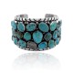 Huge .925 Sterling Silver Certified Authentic Navajo Native American Natural Turquoise Cuff Bracelet 32112 Huge .925 Sterling Silver Certified Authentic Navajo Native American Natural Turquoise Cuff Bracelet 32112