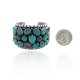 Huge .925 Sterling Silver Certified Authentic Navajo Native American Natural Turquoise Cuff Bracelet 32112 Huge .925 Sterling Silver Certified Authentic Navajo Native American Natural Turquoise Cuff Bracelet 32112