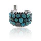 Huge .925 Sterling Silver Certified Authentic Navajo Native American Natural Turquoise Cuff Bracelet 32112 Huge .925 Sterling Silver Certified Authentic Navajo Native American Natural Turquoise Cuff Bracelet 32112