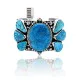 One of a Kind .925 Sterling Silver Navajo Native American Natural Turquoise Cuff Bracelet 32115 One of a Kind .925 Sterling Silver Navajo Native American Natural Turquoise Cuff Bracelet 32115