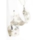 Certified Authentic Handmade Navajo .925 Sterling Silver Dangle Native American Earrings 18034