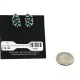 Handmade Zuni .925 Sterling Silver Clip Native American Earrings Natural Turquoise 14646 Handmade Zuni .925 Sterling Silver Clip Native American Earrings Natural Turquoise 14646