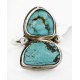 .925 Sterling Silver Handmade Certified Authentic Navajo Natural Turquoise Native American Ring 16903-2 .925 Sterling Silver Handmade Certified Authentic Navajo Natural Turquoise Native American Ring 16903-2