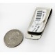 Handmade Certified Authentic Navajo Nickel and .925 Sterling Silver Natural Turquoise Native American Money Clip 11238-9