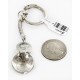 Vintage Style OLD Buffalo Coin Certified Authentic Navajo .925 Sterling Silver Natural Turquoise Native American Keychain 10336-4 Vintage Style OLD Buffalo Coin Certified Authentic Navajo .925 Sterling Silver Natural Turquoise Native American Keychain 10336-4