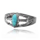 Wave .925 Sterling Silver Certified Authentic Navajo Native American Natural Turquoise Cuff Bracelet 32125 Wave .925 Sterling Silver Certified Authentic Navajo Native American Natural Turquoise Cuff Bracelet 32125