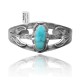 Wave .925 Sterling Silver Certified Authentic Navajo Native American Natural Turquoise Cuff Bracelet 32125 Wave .925 Sterling Silver Certified Authentic Navajo Native American Natural Turquoise Cuff Bracelet 32125