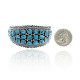 Traditional Multi Stone .925 Sterling Silver Certified Authentic Navajo Native American Natural Turquoise Cuff Bracelet 32142 Traditional Multi Stone .925 Sterling Silver Certified Authentic Navajo Native American Natural Turquoise Cuff Bracelet 32142