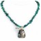 .925 Sterling Silver and 12kt Gold Filled Handmade INDIAN Certified Authentic Navajo Natural Turquoise Native American Necklace 24425-16065-3 .925 Sterling Silver and 12kt Gold Filled Handmade INDIAN Certified Authentic Navajo Natural Turquoise Native American Necklace 24425-16065-3