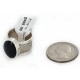 925 Sterling Silver Handmade Certified Authentic Navajo Natural Black Onyx Native American Ring  24428-3