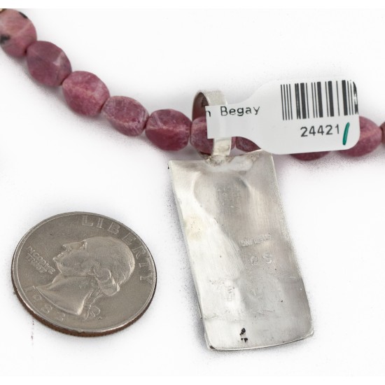 .925 Sterling Silver Handmade Wolf and Moon Certified Authentic Navajo Natural Charoite Native American Necklace 24421-1-16047-3 .925 Sterling Silver Handmade Wolf and Moon Certified Authentic Navajo Natural Charoite Native American Necklace 24421-1-16047-3