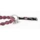 .925 Sterling Silver Handmade Wolf and Moon Certified Authentic Navajo Natural Charoite Native American Necklace 24421-1-16047-3 .925 Sterling Silver Handmade Wolf and Moon Certified Authentic Navajo Natural Charoite Native American Necklace 24421-1-16047-3