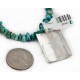 .925 Sterling Silver Handmade Wolf and Moon Certified Authentic Navajo Turquoise Native American Necklace 24421-2-15718 .925 Sterling Silver Handmade Wolf and Moon Certified Authentic Navajo Turquoise Native American Necklace 24421-2-15718