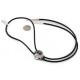 .925 Sterling Silver Leather Handmade Wolf Certified Authentic Navajo Native American Bolo Tie 24417-1 .925 Sterling Silver Leather Handmade Wolf Certified Authentic Navajo Native American Bolo Tie 24417-1