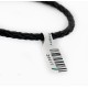 .925 Sterling Silver Leather Handmade Wolf Certified Authentic Navajo Native American Bolo Tie 24417-1 .925 Sterling Silver Leather Handmade Wolf Certified Authentic Navajo Native American Bolo Tie 24417-1