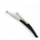 Handmade Certified Authentic Horse Leather Navajo .925 Sterling Silver Native American Bolo Tie  24419-1