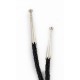 Handmade Certified Authentic Horse Leather Navajo .925 Sterling Silver Natural Turquoise Native American Bolo Tie  24417-3