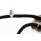 Large Handmade Certified Authentic Leather Navajo .925 Sterling Silver Natural Turquoise Native American Bolo Tie 24416 Large Handmade Certified Authentic Leather Navajo .925 Sterling Silver Natural Turquoise Native American Bolo Tie 24416