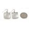 .925 Sterling Silver Handmade Navajo Dangle Native American Earrings 1 24439-6