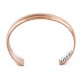 Handmade Certified Authentic Navajo Pure Copper Native American Bracelet 01 24451-1