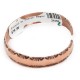 Handmade Certified Authentic Navajo Pure Copper Native American Bracelet 24450-2