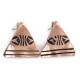 Handmade Certified Authentic Navajo Pure Copper Stud Native American Earrings 1 24436-2